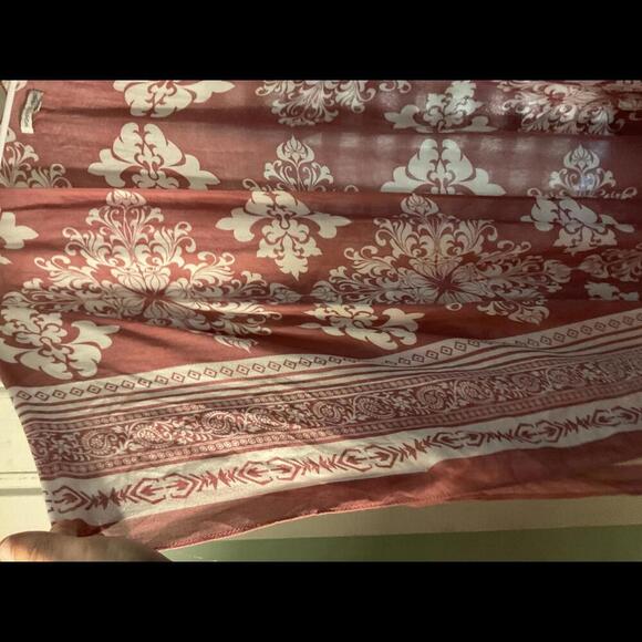 Woven Heart One Size Mauve Kimono - Picture 2 of 8